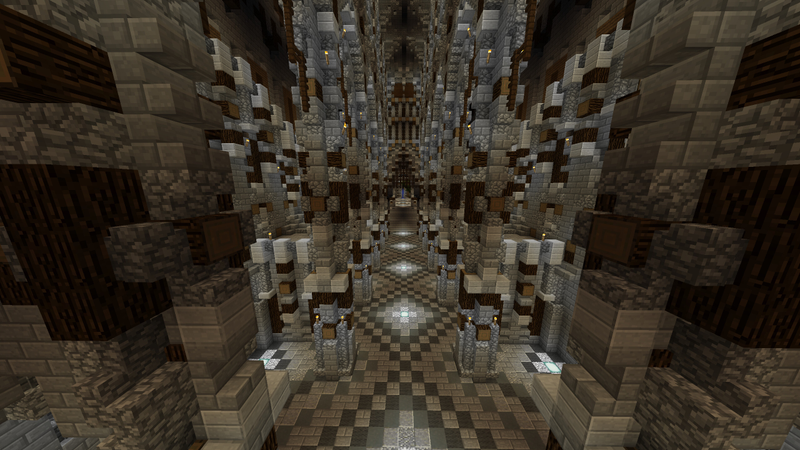 Illustration for article titled An Iconic Dark Souls Location, in Minecraft